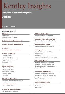 Airlines Industry Market Research Report