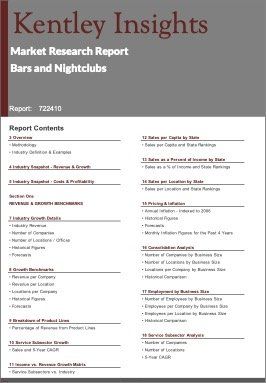 Bars Nightclubs Industry Market Research Report