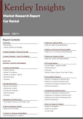 Car Rental Industry Market Research Report