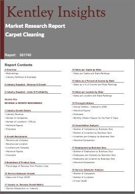 Carpet Cleaning Industry Market Research Report