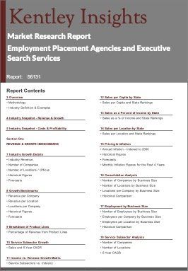 Employment Placement Agencies Executive Search Services Industry Market Research Report