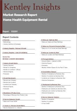 Home Health Equipment Rental Industry Market Research Report