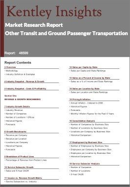 Other Transit Ground Passenger Transportation Industry Market Research Report