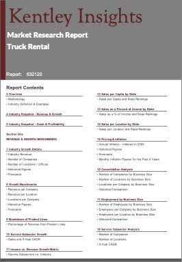 Truck Rental Industry Market Research Report
