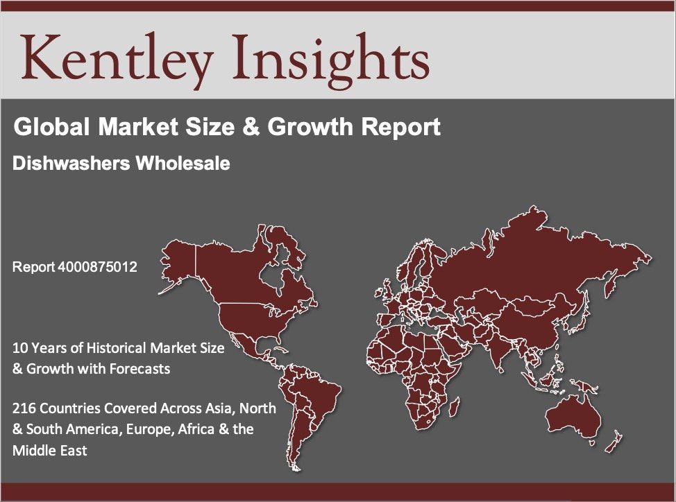 dishwashers wholesale global market size 