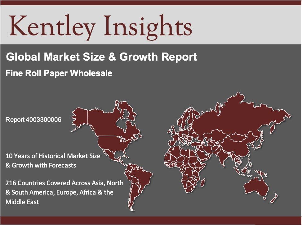 fine roll paper wholesale global market size 