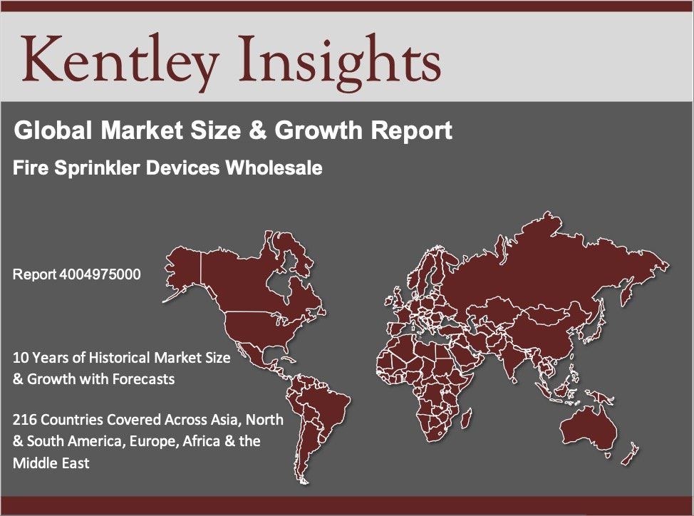 fire sprinkler devices wholesale global market size 