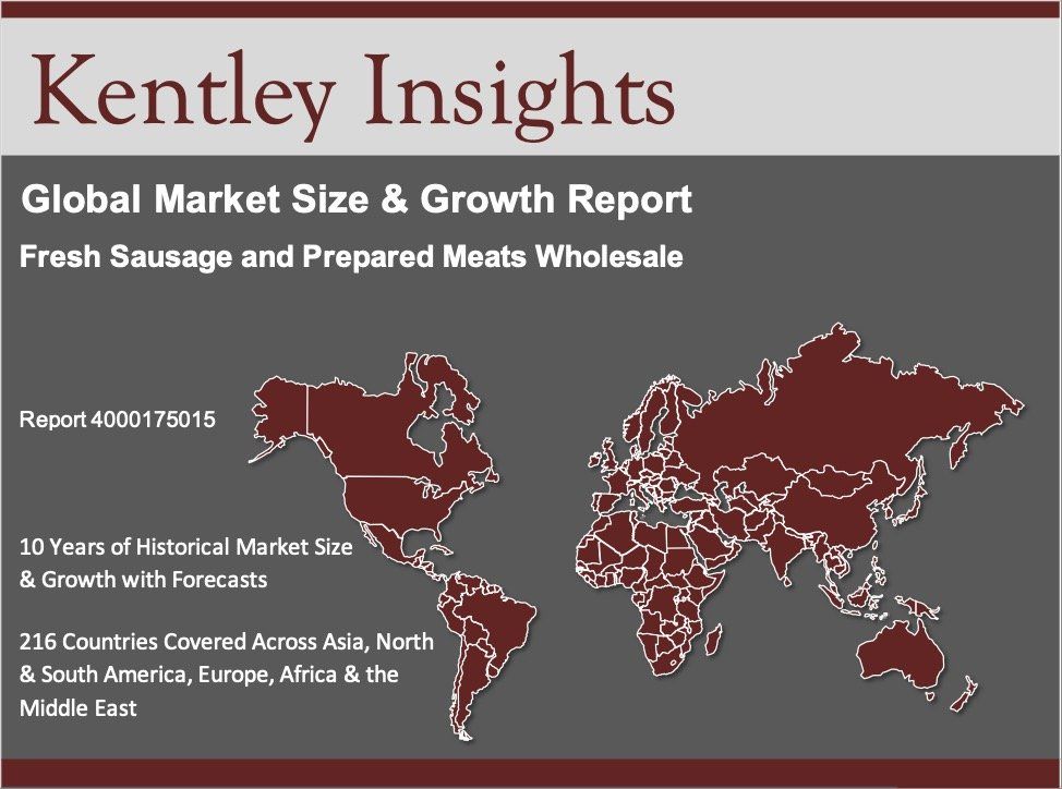 fresh sausage and prepared meats wholesale global market size 