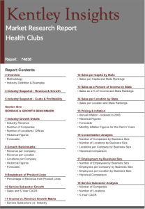 Health Clubs 24Report